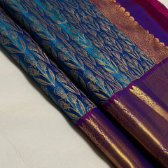 Banarasi Soft Silk Saree with Exquisite Gold Zari Weaving Colorful Saree