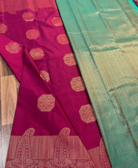 Banarasi Soft Silk Saree - Exquisite Elegance Colorful Saree