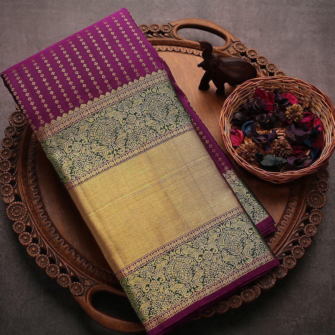 Banarasi Soft Silk Saree with Matching Blouse Piece Colorful Saree