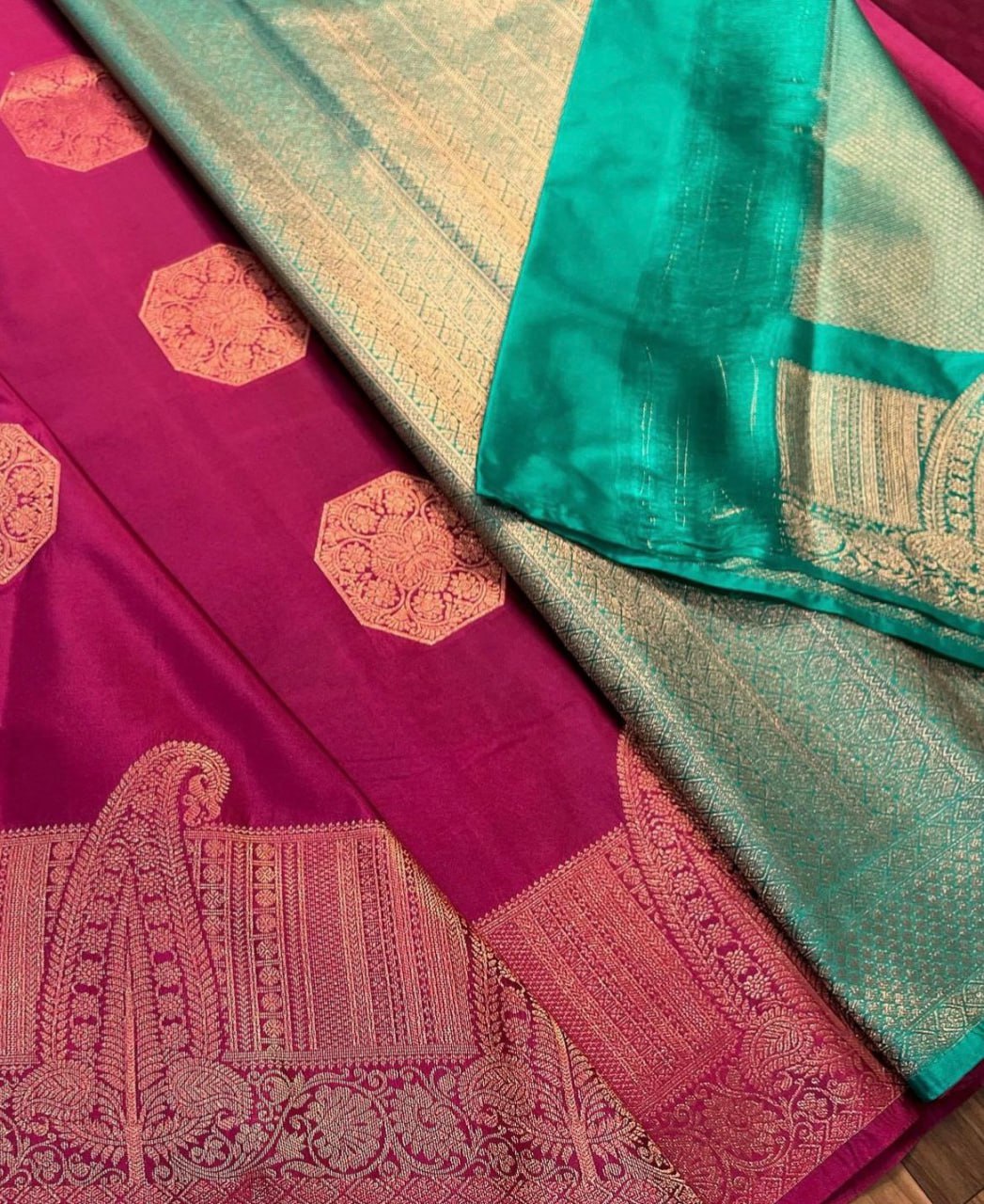 Banarasi Soft Silk Saree - Exquisite Elegance Colorful Saree