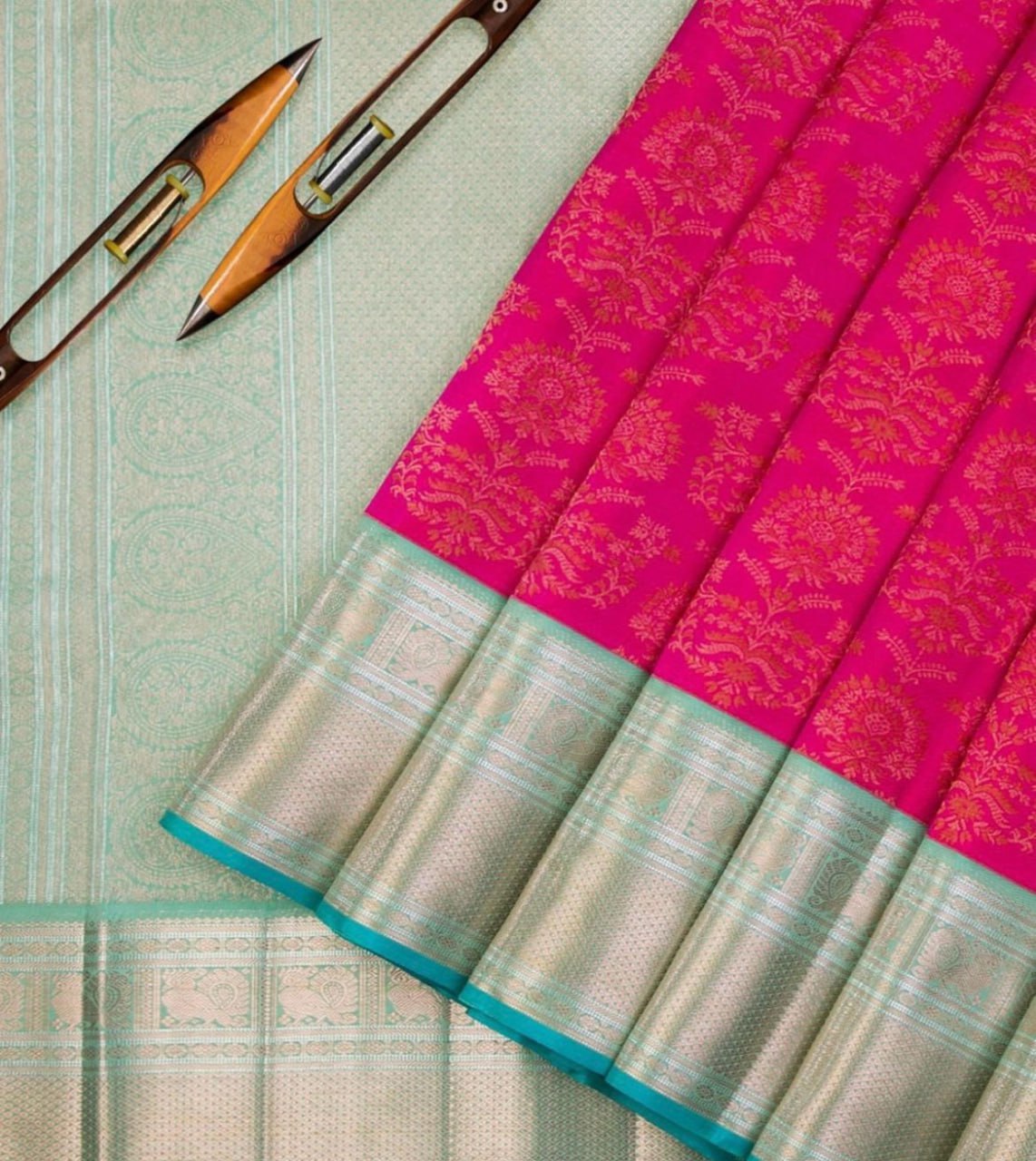 Banarasi Soft Silk Saree with Blouse Piece Colorful Saree