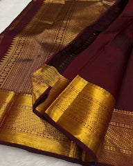 Banarasi Soft Silk Saree with Intricate Gold Zari Weaving Colorful Saree