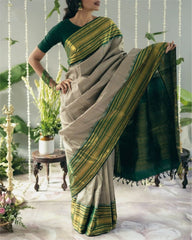 Banarasi Soft Silk Saree with Blouse Piece Colorful Saree