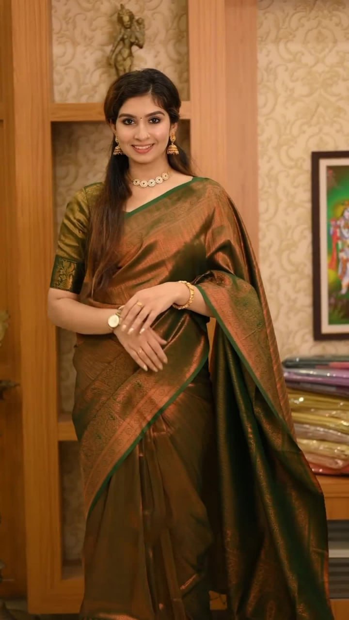 Banarasi Soft Silk Saree with Blouse Colorful Saree