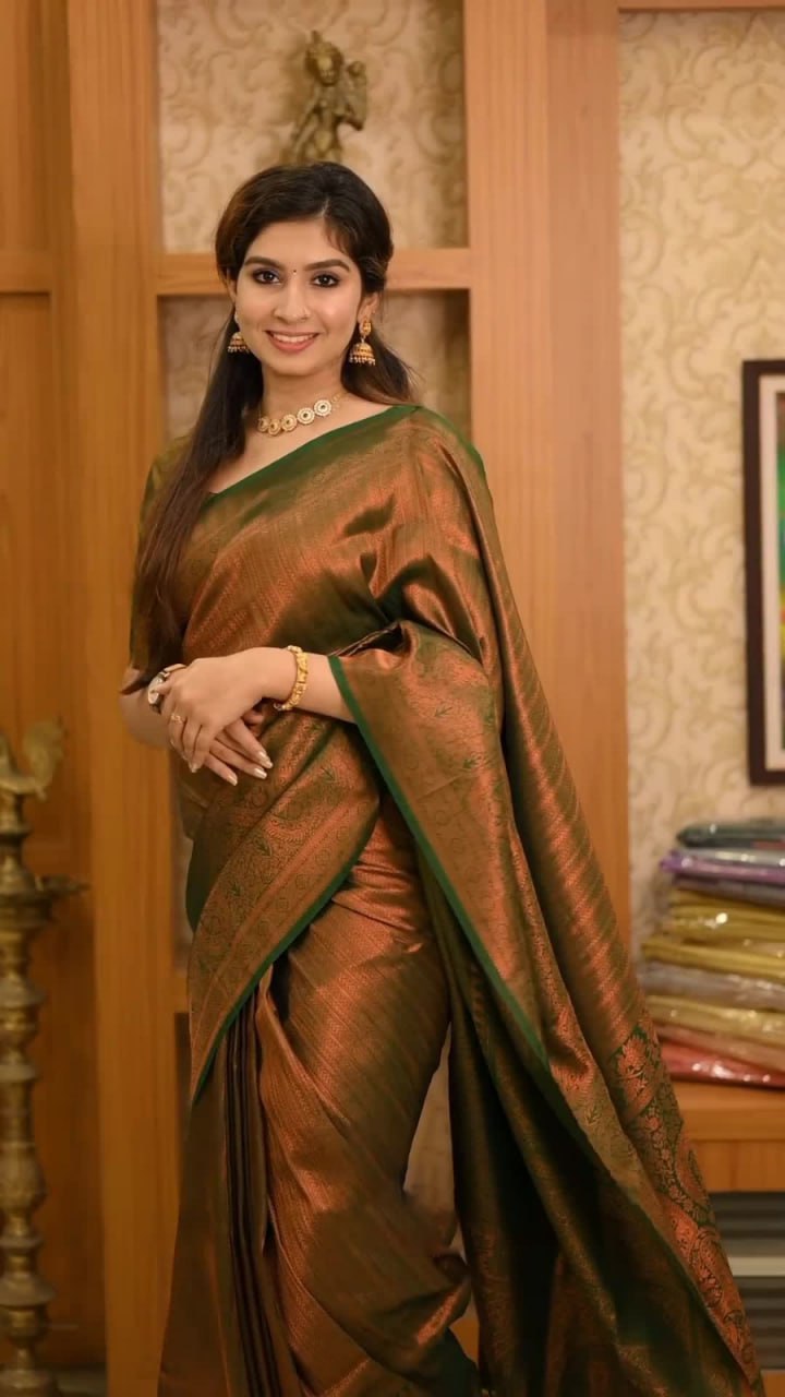 Banarasi Soft Silk Saree with Blouse Colorful Saree