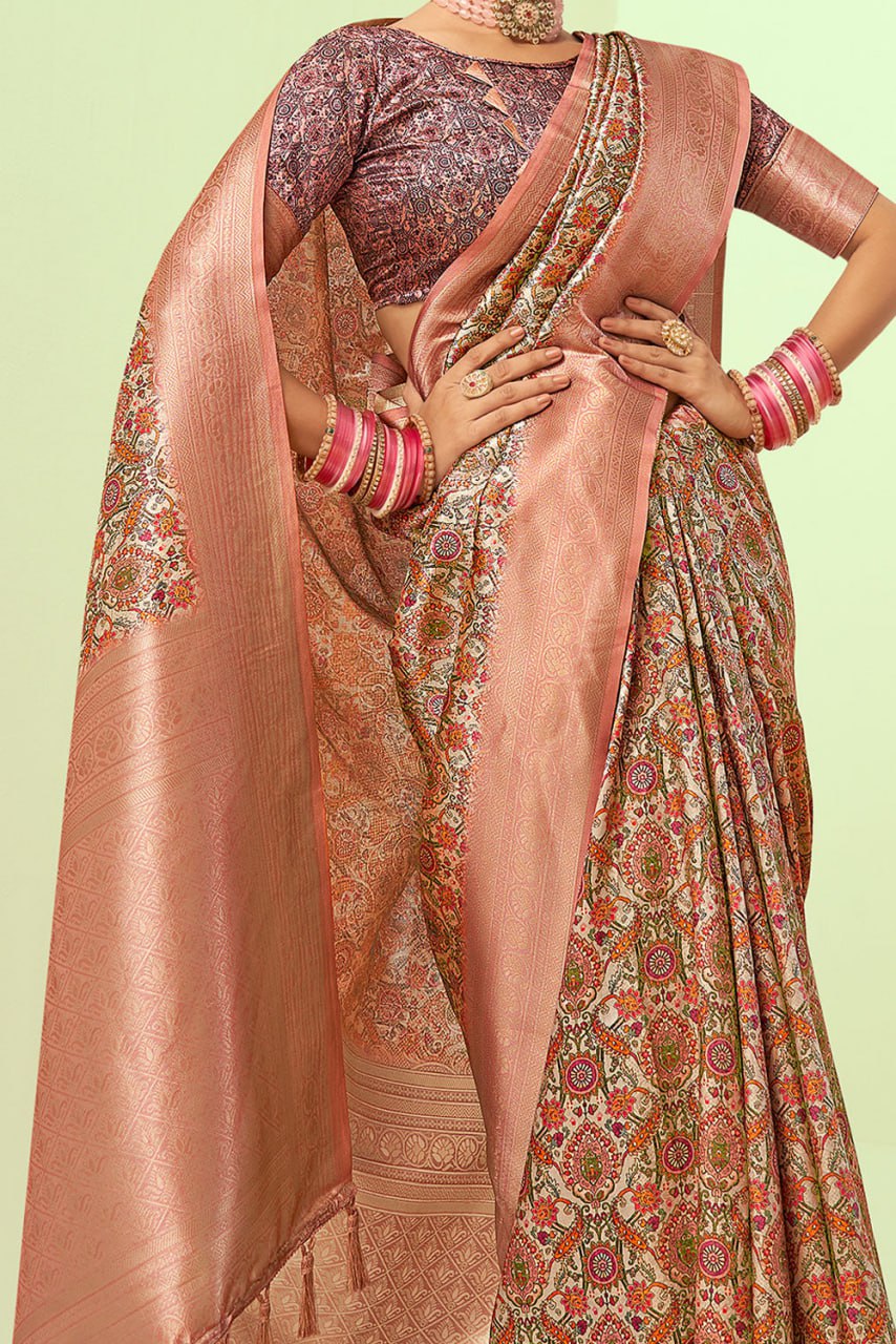 Luxurious Banarasi Soft Silk Saree - Perfect for All Occasions Colorful Saree