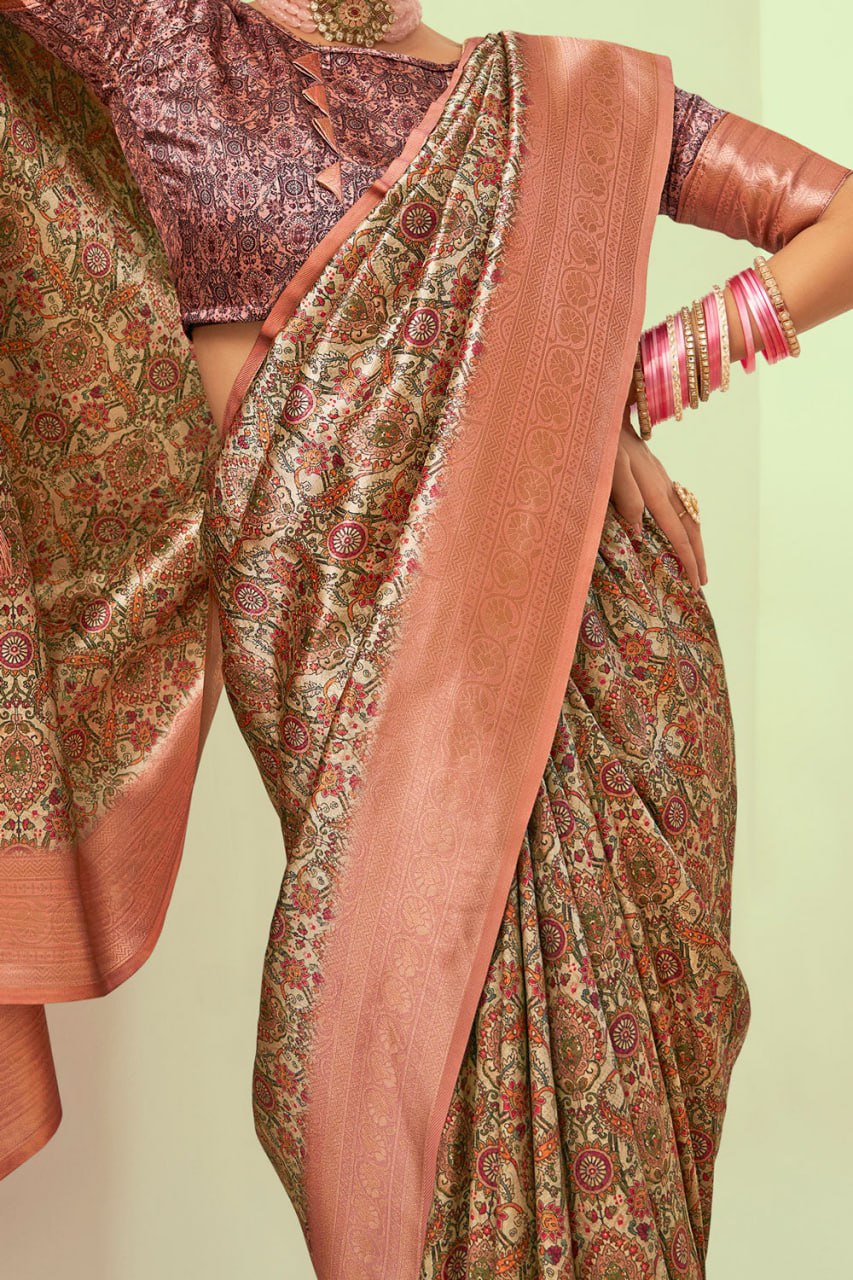 Luxurious Banarasi Soft Silk Saree - Perfect for All Occasions Colorful Saree