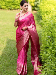 Luxurious Saree with Matching Blouse Colorful Saree