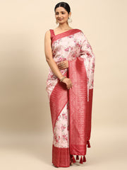 Pink Breathtaking Soft Silk Saree Colorful Saree