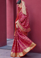 Royal Purple Woven Patola Silk Saree - Colorful Saree