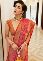 Hot Pink Patola Silk Saree : Top Pick - Colorful Saree