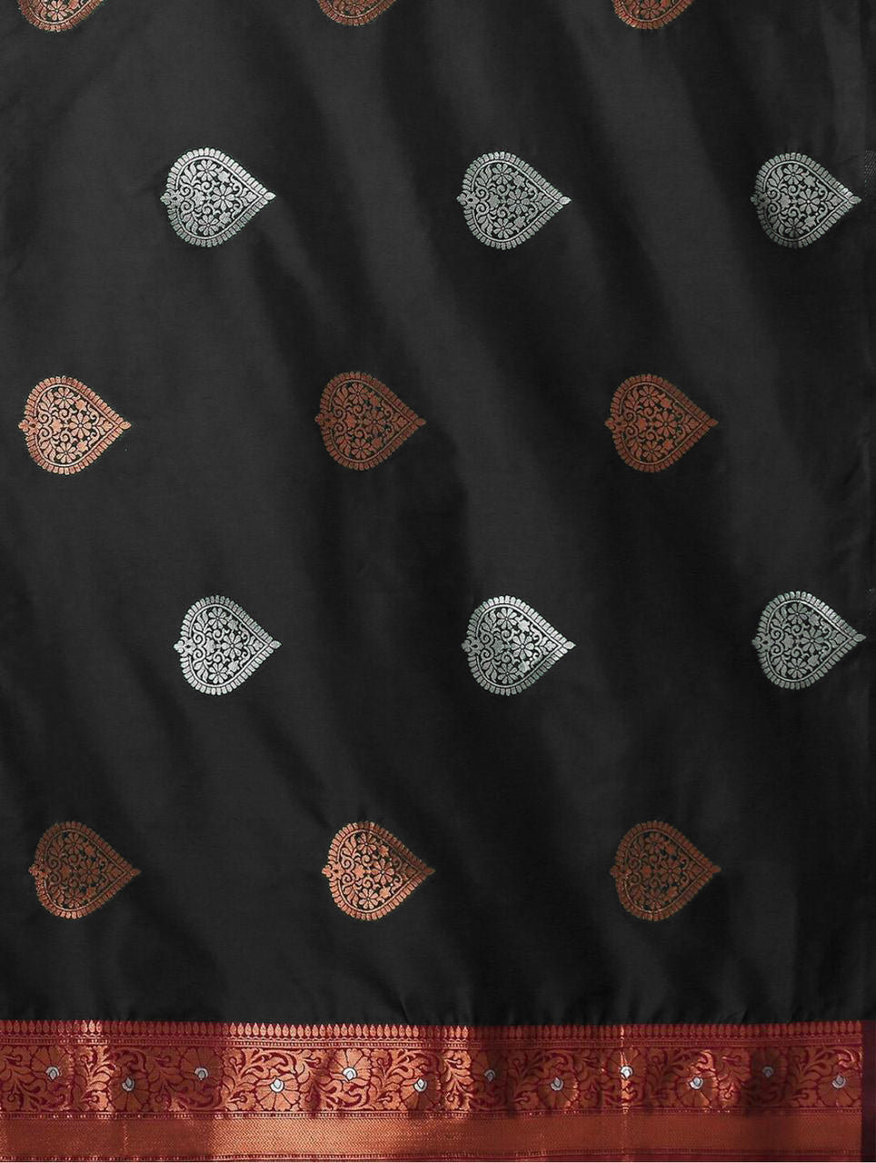 Mesmerising Black Soft Silk Saree With Sophisticated Blouse Piece - Colorful Saree