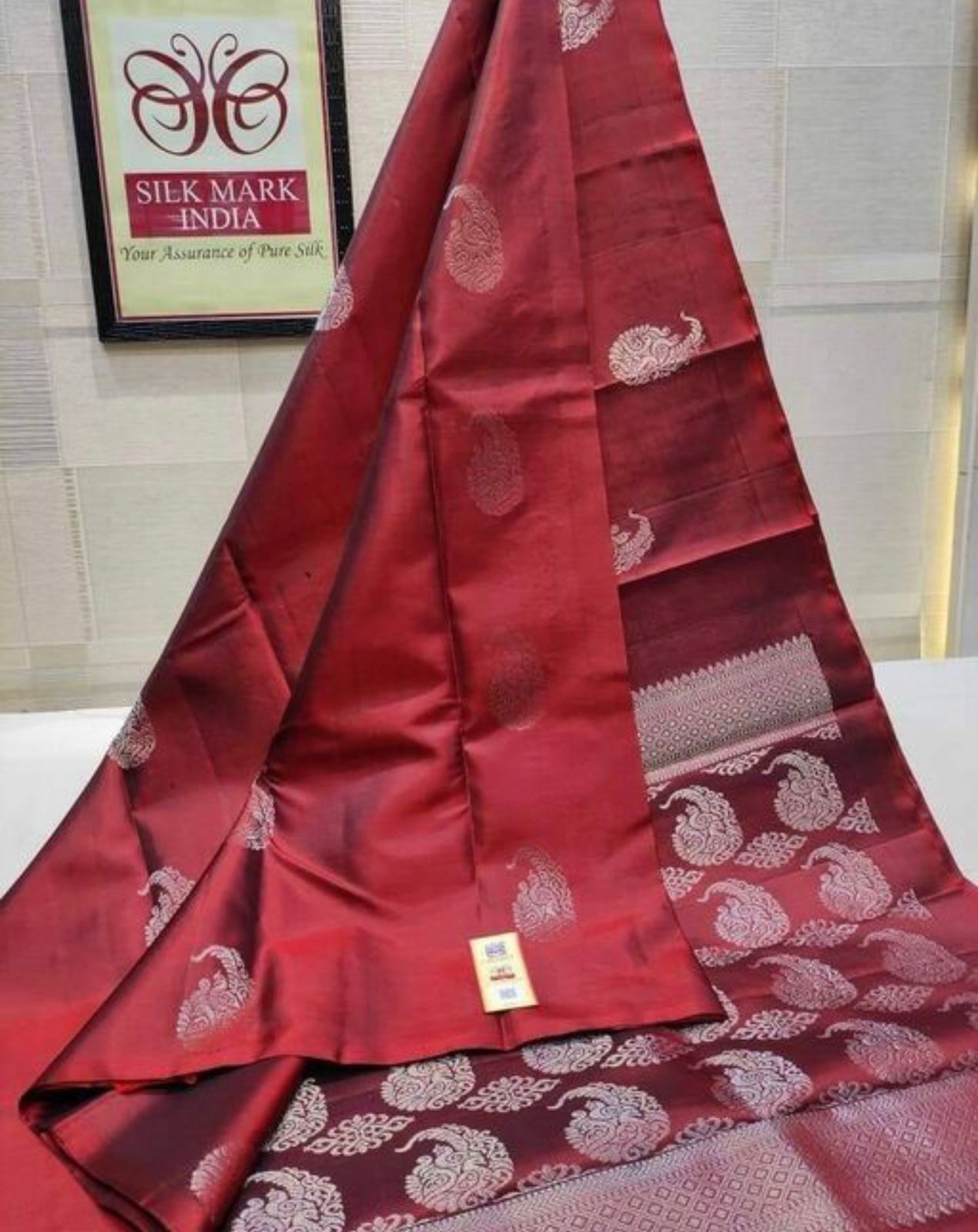 Smart Red Soft Silk Saree With Desiring Blouse Piece - Colorful Saree