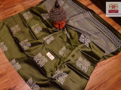 Delightful Green Soft Silk Saree With Admirable Blouse Piece - Colorful Saree