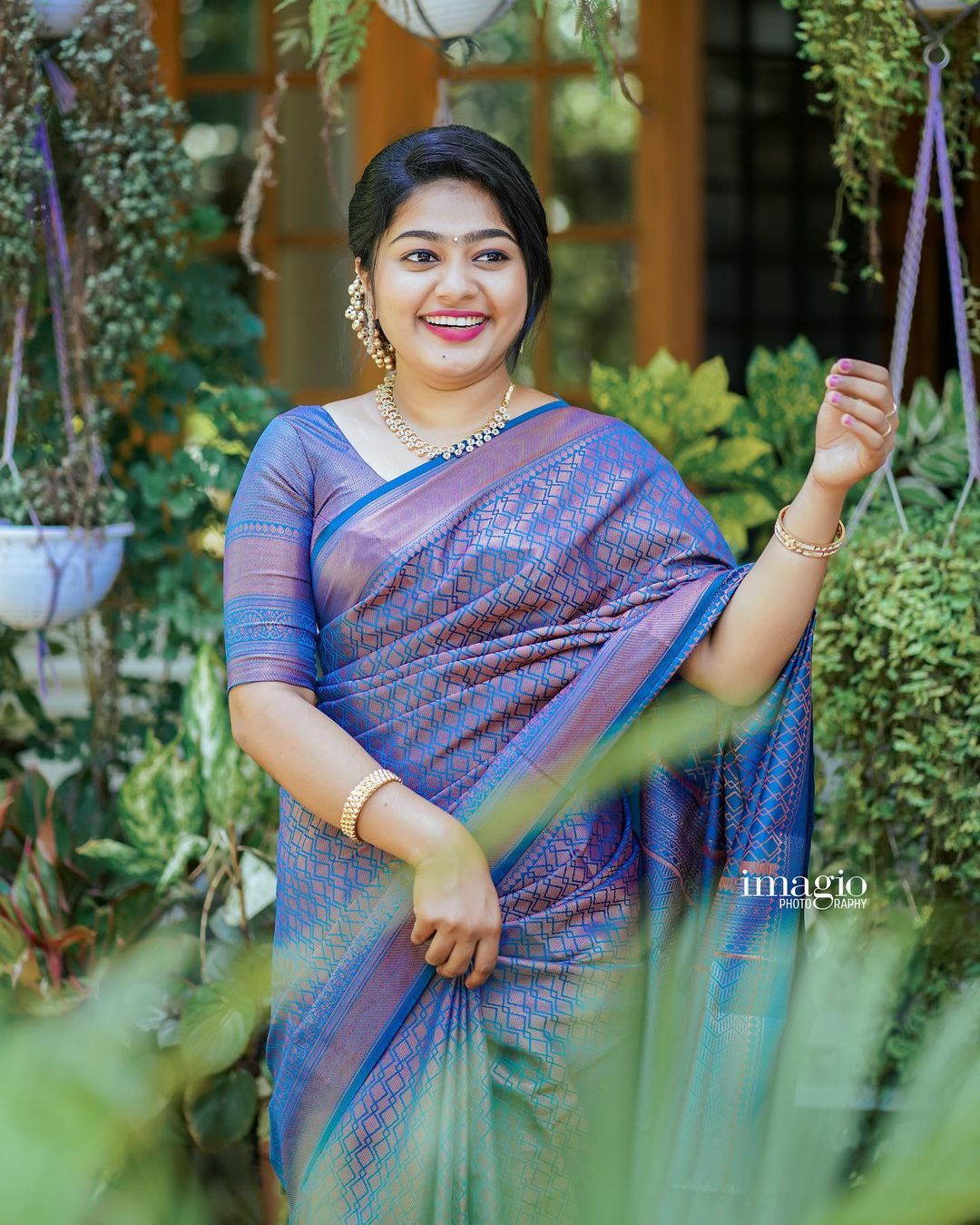 Scrumptious Blue Soft Silk Saree With Luxuriant Blouse Piece - Colorful Saree