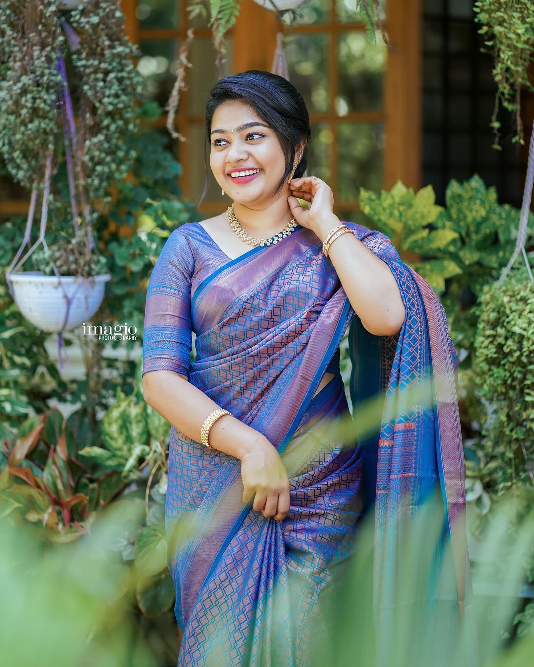 Scrumptious Blue Soft Silk Saree With Luxuriant Blouse Piece - Colorful Saree