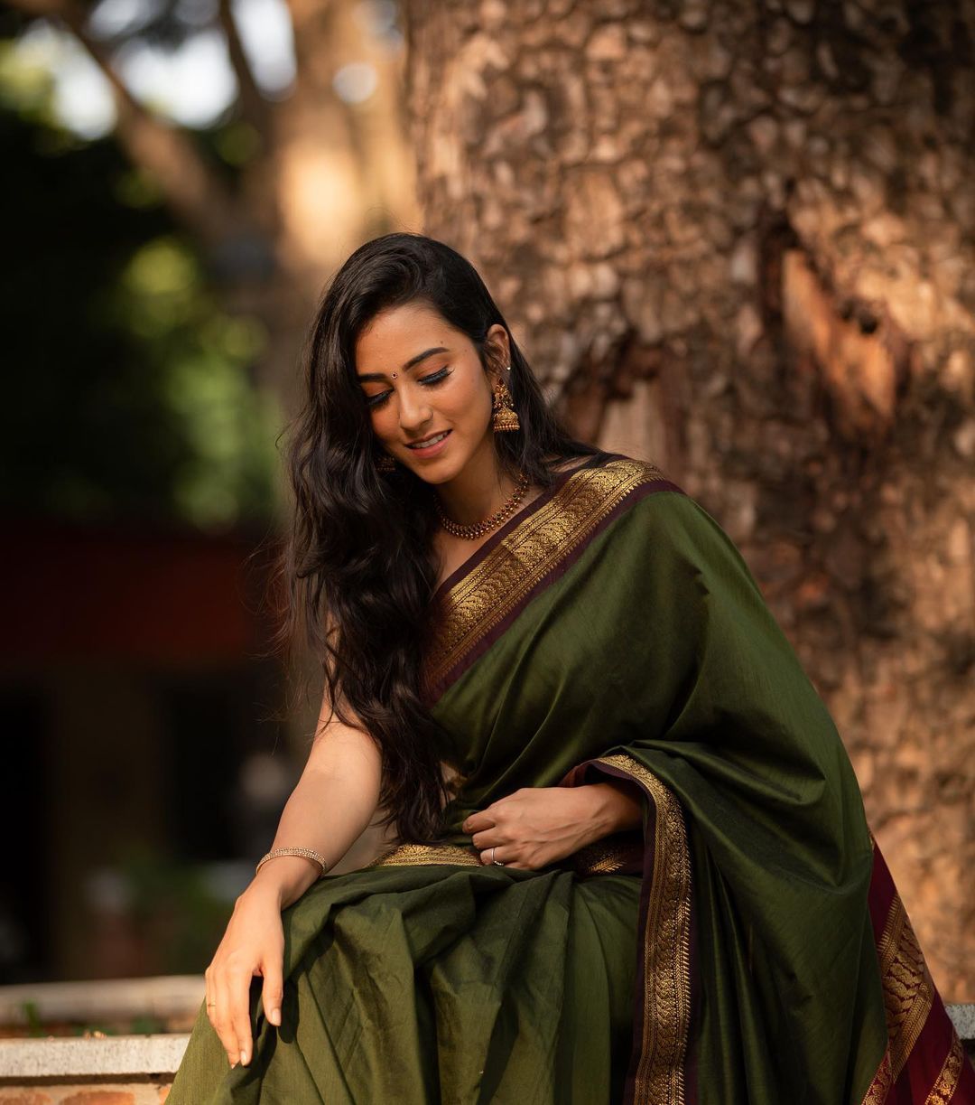 Elaborate Green Soft Banarasi Silk Saree With Proficient Blouse Piece - Colorful Saree