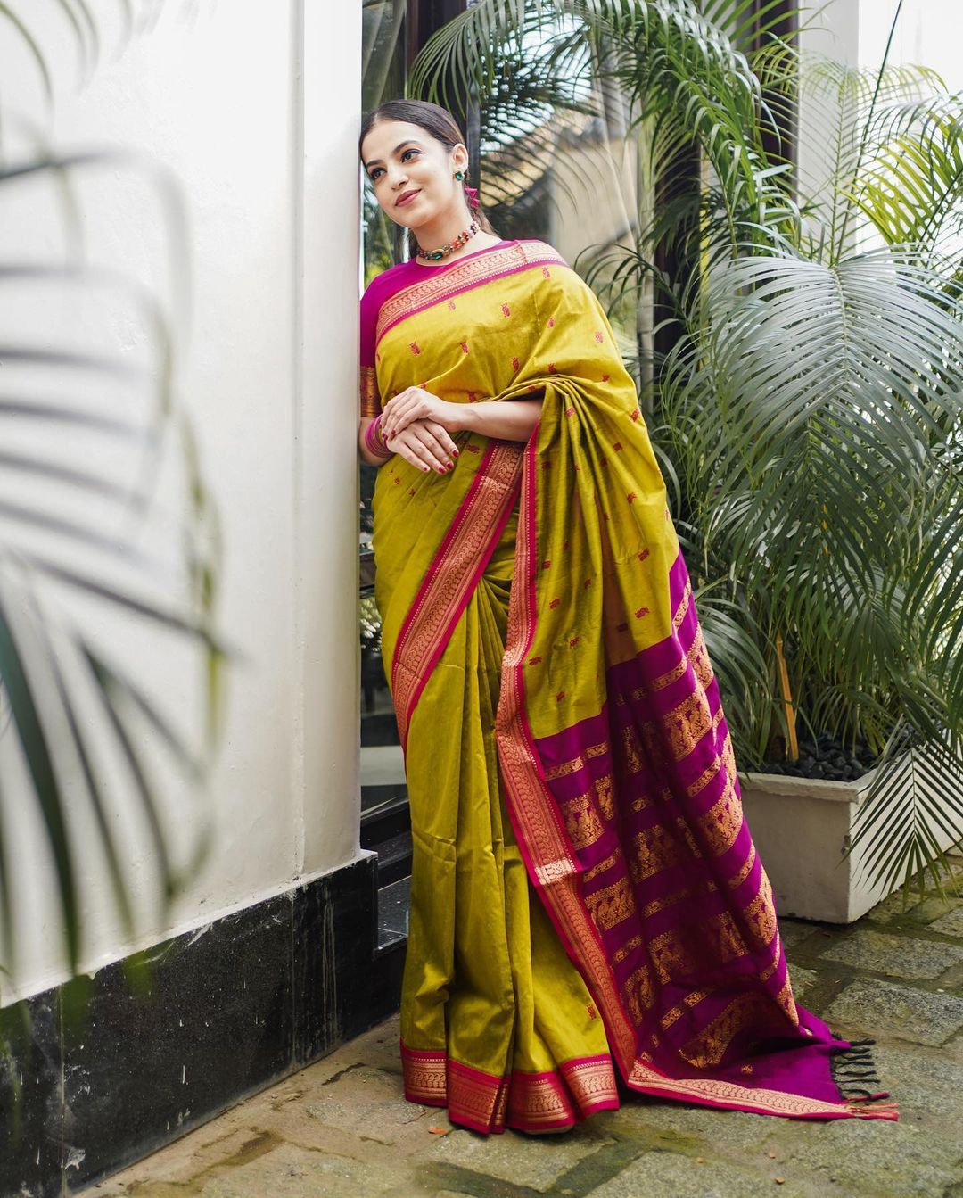 Marvellous Mustard Soft Banarasi Silk Saree With Precious Blouse Piece - Colorful Saree