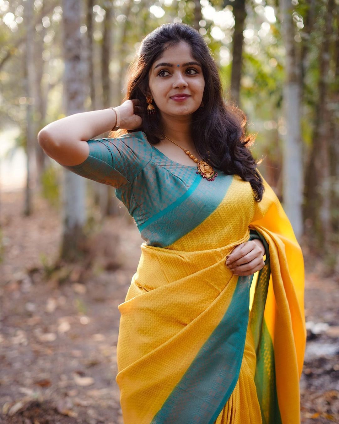 Inspiring Yellow Soft Silk Saree With Fairytale Blouse Piece - Colorful Saree