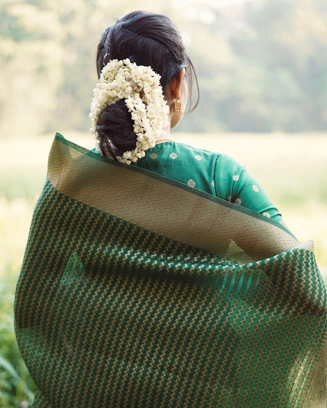 extravagant Green Soft Silk Saree With Beauteous Blouse Piece - Colorful Saree