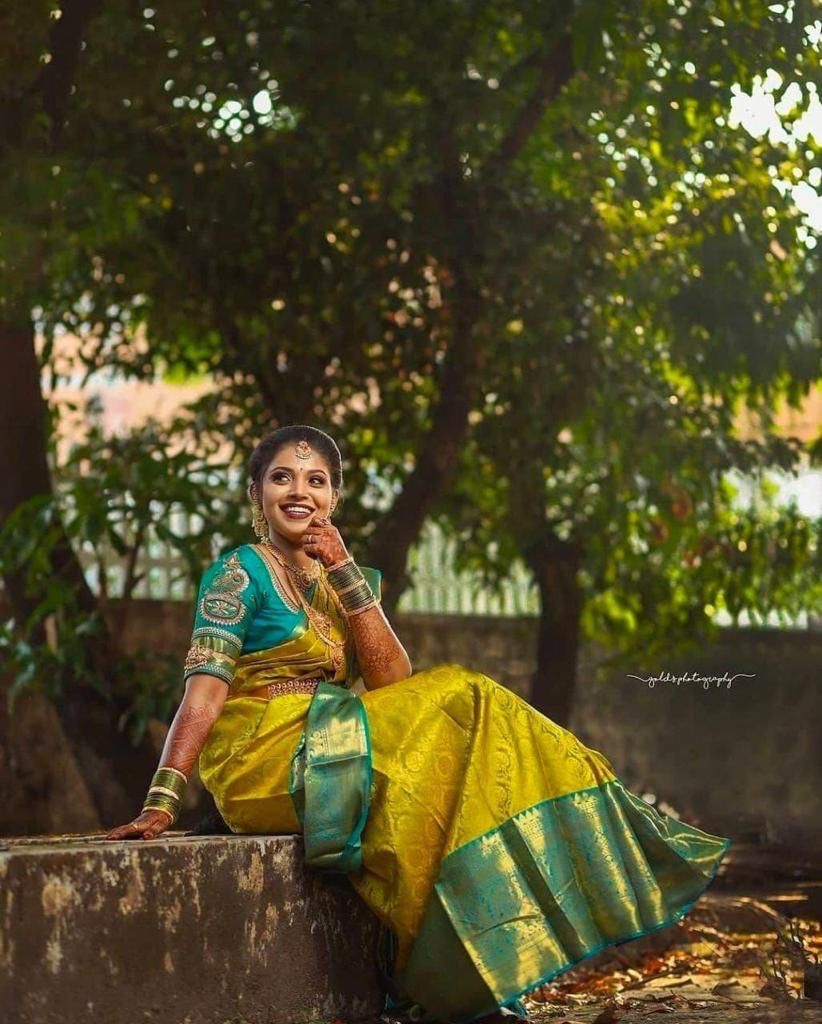 Flaunt Yellow Soft Silk Saree With Energetic Blouse Piece - Colorful Saree