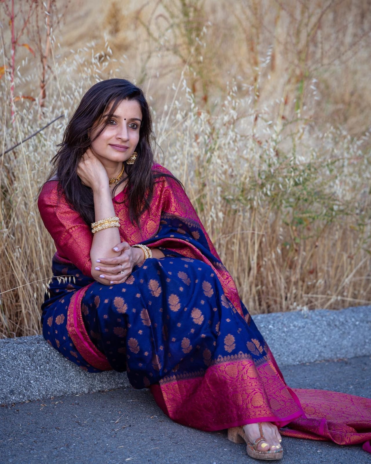 Hypnotic Blue Soft Silk Saree With Comely Blouse Piece - Colorful Saree