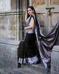 Desirable Black Soft Banarasi Silk Saree With Attractive Blouse Piece - Colorful Saree